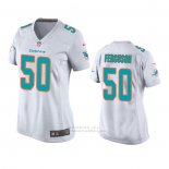 Camiseta NFL Game Mujer Miami Dolphins Blake Ferguson Blanco