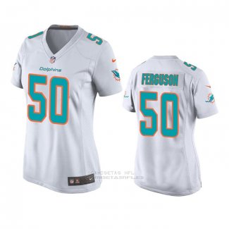 Camiseta NFL Game Mujer Miami Dolphins Blake Ferguson Blanco
