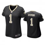 Camiseta NFL Game Mujer New Orleans Saints Tommy Stevens Negro