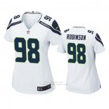 Camiseta NFL Game Mujer Seattle Seahawks Alton Robinson Blanco