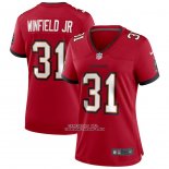 Camiseta NFL Game Mujer Tampa Bay Buccaneers Antoine Winfield Jr. Rojo