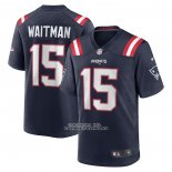 Camiseta NFL Game New England Patriots Corliss Waitman Azul