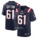Camiseta NFL Game New England Patriots Lester Cotton Sr Azul