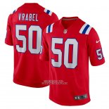 Camiseta NFL Game New England Patriots Mike Vrabel Retired Alterno Rojo