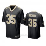 Camiseta NFL Game New Orleans Saints Deatrick Nichols Negro