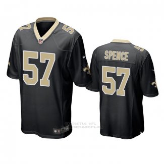 Camiseta NFL Game New Orleans Saints Noah Spence Negro