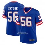 Camiseta NFL Game New York Giants Lawrence Taylor Classic Retired Azul