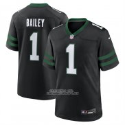 Camiseta NFL Game New York Jets David Bailey Legado Jugador Alterno Negro
