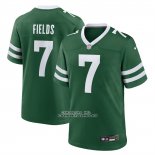 Camiseta NFL Game New York Jets Justin Fields Legacy Verde Camiseta NFL Game New York Jets Justin Fields Legacy Verde