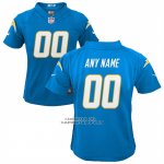 Camiseta NFL Game Nino Los Angeles Chargers Personalizada Azul