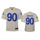 Camiseta NFL Game Nino Los Angeles Rams Michael Brockers 2020 Marfil