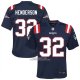Camiseta NFL Game Nino New England Patriots Treveyon Henderson Azul