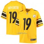 Camiseta NFL Game Nino Pittsburgh Steelers Juju Smith-Schuster Inverted Oro