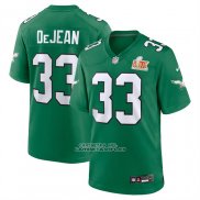 Camiseta NFL Game Philadelphia Eagles Cooper DeJean Super Bowl LIX Segunda Verde