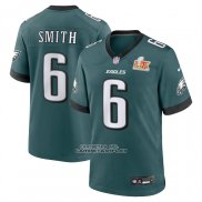 Camiseta NFL Game Philadelphia Eagles Devonta Smith Super Bowl LIX Verde