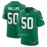 Camiseta NFL Game Philadelphia Eagles Jaelan Phillips Alterno 2 Verde