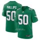 Camiseta NFL Game Philadelphia Eagles Jaelan Phillips Alterno 2 Verde