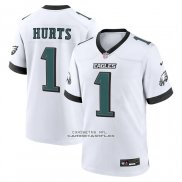 Camiseta NFL Game Philadelphia Eagles Jalen Hurts Blanco1