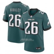 Camiseta NFL Game Philadelphia Eagles Saquon Barkley Verde1