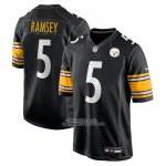 Camiseta NFL Game Pittsburgh Steelers Jalen Ramsey Negro