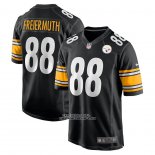 Camiseta NFL Game Pittsburgh Steelers Pat Freiermuth Negro