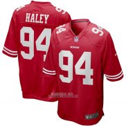 Camiseta NFL Game San Francisco 49ers Charles Haley Retired Rojo