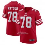 Camiseta NFL Game San Francisco 49ers Leroy Watson Primera Rojo