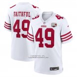 Camiseta NFL Game San Francisco 49ers The Faithful 80th Anniversary Blanco