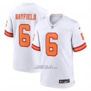 Camiseta NFL Game Tampa Bay Buccaneers Baker Mayfield Blanco
