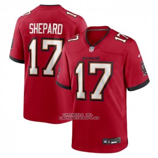 Camiseta NFL Game Tampa Bay Buccaneers Sterling Shepard Rojo