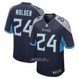 Camiseta NFL Game Tennessee Titans Elijah Molden Azul