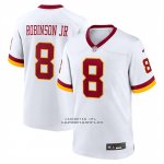 Camiseta NFL Game Washington Commanders Brian Robinson Jr Alterno Blanco