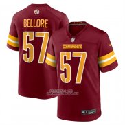 Camiseta NFL Game Washington Commanders Nick Bellore Rojo