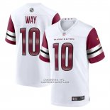 Camiseta NFL Game Washington Commanders Tress Way Blanco Camiseta NFL Game Washington Commanders Tress Way Blanco