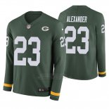 Camiseta NFL Hombre Green Bay Packers Jaire Alexander Verde Therma Manga Larga