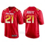 Camiseta NFL Hombre Jacksonville Jaguars 21 A.j. Bouye Rojo AFC 2018 Pro Bowl