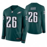 Camiseta NFL Hombre Philadelphia Eagles Jay Ajayi Verde Therma Manga Larga