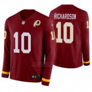 Camiseta NFL Hombre Washington Commanders Paul Richardson Burgundy Therma Manga Larga