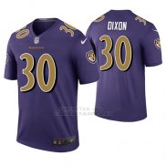 Camiseta NFL Legend Hombre Baltimore Ravens Kenneth Dixon Violeta Color Rush