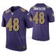 Camiseta NFL Legend Hombre Baltimore Ravens Patrick Onwuasor Violeta Color Rush
