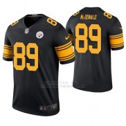 Camiseta NFL Legend Hombre Pittsburgh Steelers Vance Mcdonald Negro Color Rush