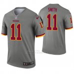 Camiseta NFL Legend Hombre Washington Rojoskins 11 Alex Smith Inverted Gris
