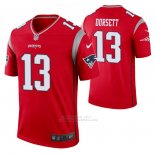 Camiseta NFL Legend New England Patriots Legend Phillip Dorsett Inverted Rojo