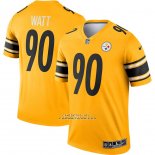 Camiseta NFL Legend Pittsburgh Steelers T.j Watt Inverted Oro