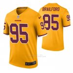Camiseta NFL Legend Washington Commanders Jordan Brailford Color Rush Amarillo