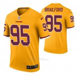 Camiseta NFL Legend Washington Football Team Jordan Brailford Color Rush Amarillo
