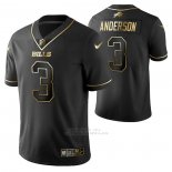 Camiseta NFL Limited Buffalo Bills Derek Anderson Golden Edition Negro
