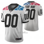 Camiseta NFL Limited Carolina Panthers Personalizada Ciudad Edition Blanco