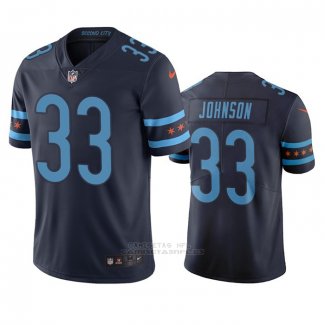 Camiseta NFL Limited Chicago Bears Jaylon Johnson Ciudad Edition Azul