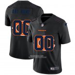 Camiseta NFL Limited Chicago Bears Personalizada Logo Dual Overlap Negro